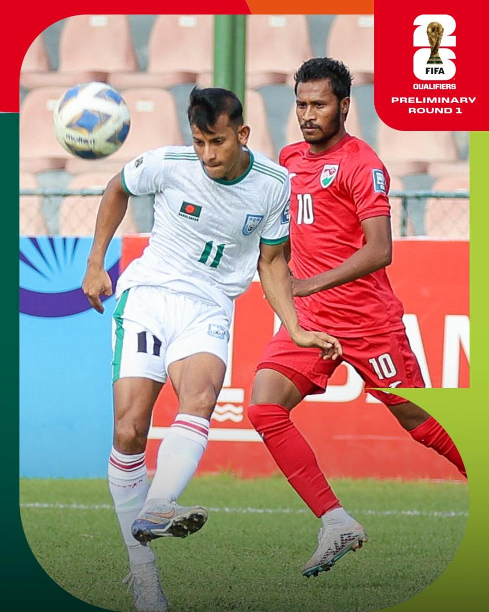 Highlights and goals of Maldives 1-1 Bangladesh in 2026 World Cup